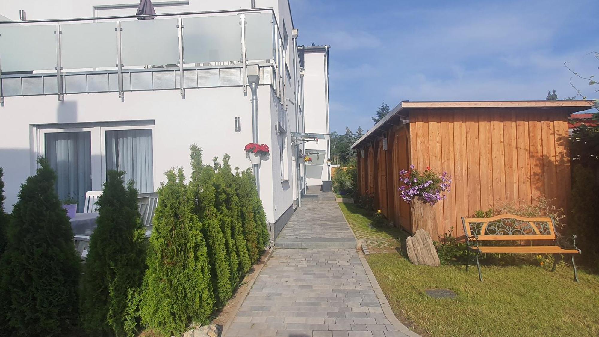 Ferienwohnungen "Godewind", Appartements Mit Balkon Oder Terrasse Zinnowitz Exterior foto